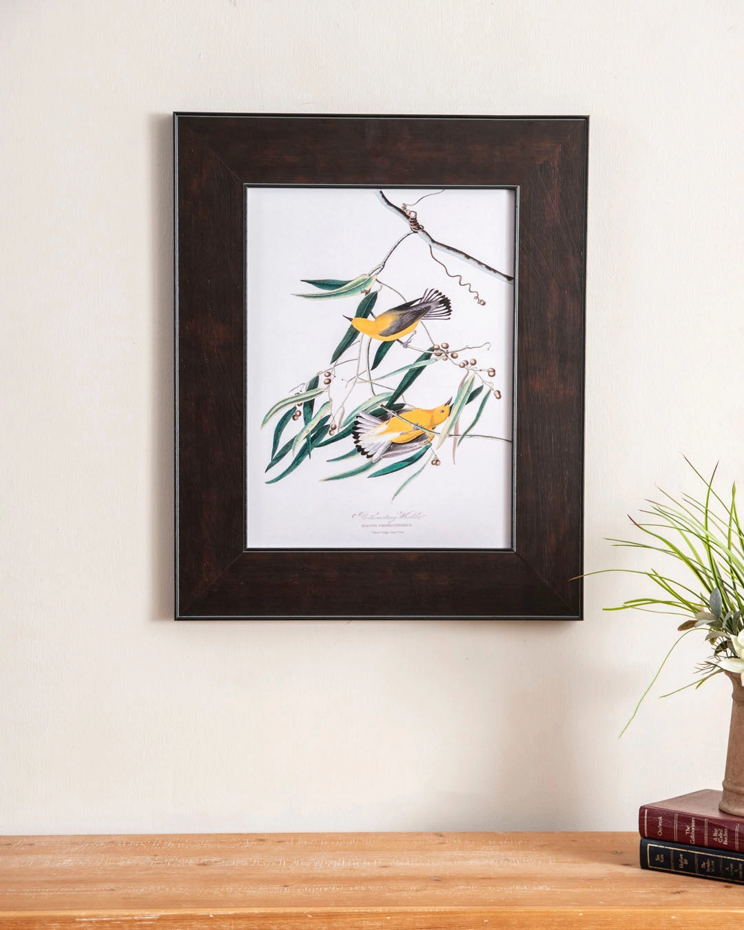 Prothonotary Warbler Birdnordic style wall decor