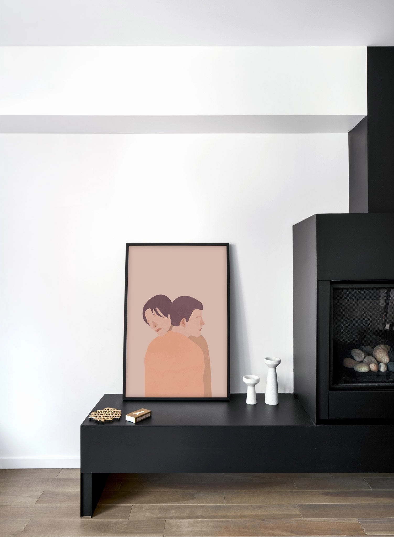 Proximity in Beige, Poster