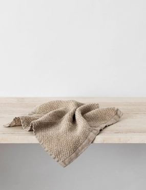 Pure Linen Washcloth by Cultiverbedding sets ,throw blankets 