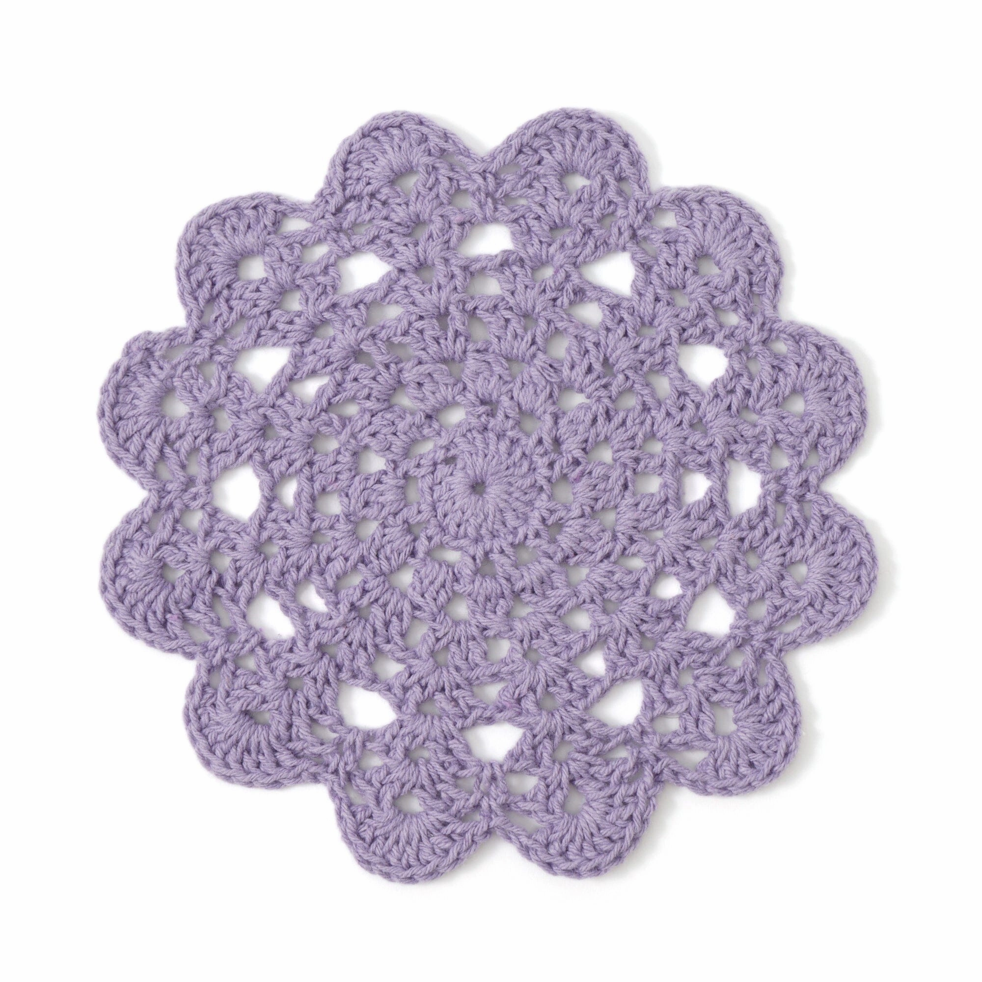 Purple Crochet Coasterwaterproof oil-proof tablecloth