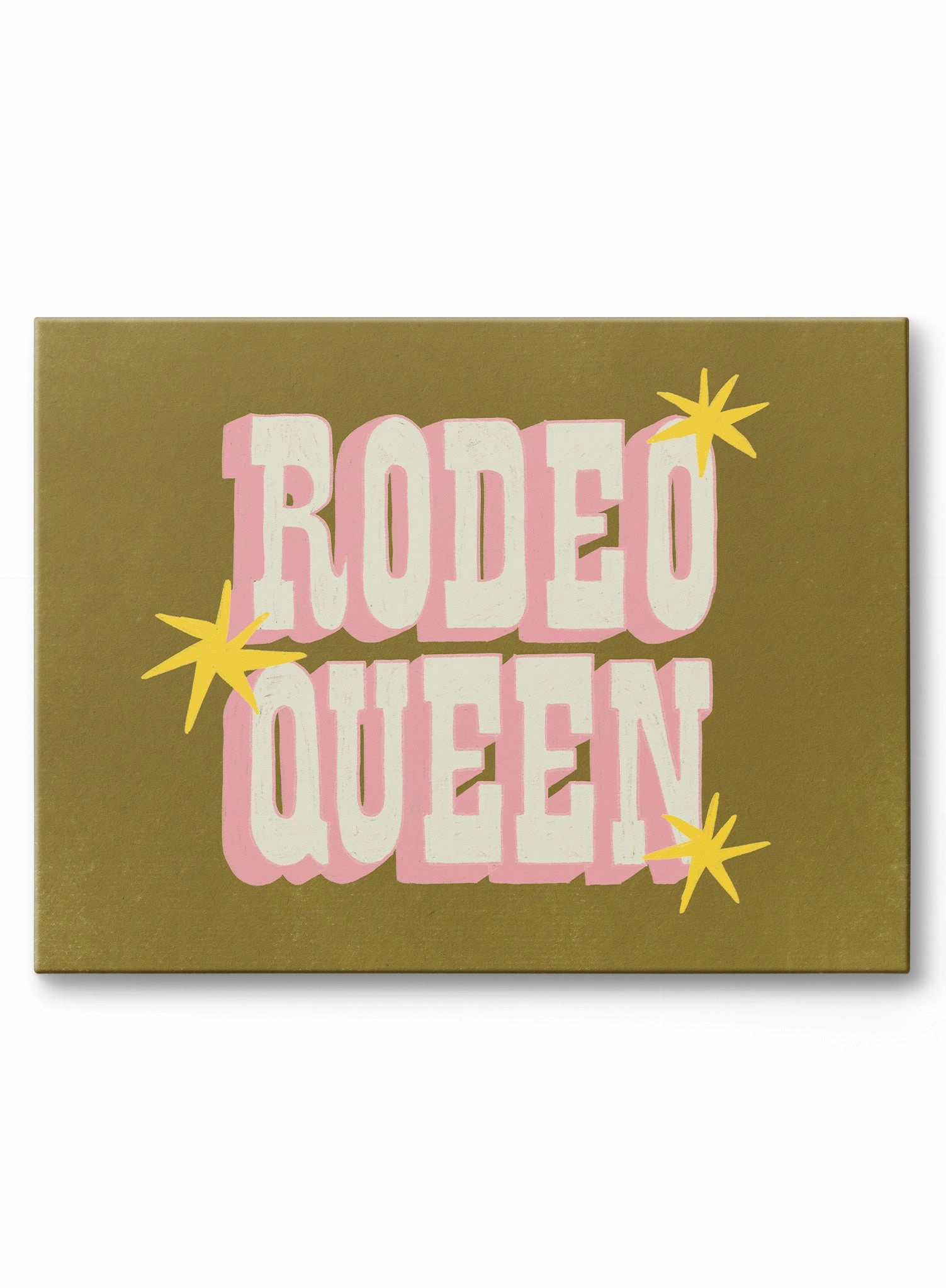 Queen of the Rodeo, Canvasindoor decorative canvas print
