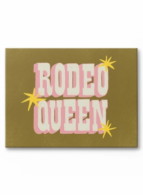 Queen of the Rodeo, Canvasindoor decorative canvas print