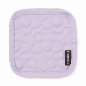 Quilted Coaster Flower Purplewaterproof oil-proof tablecloth