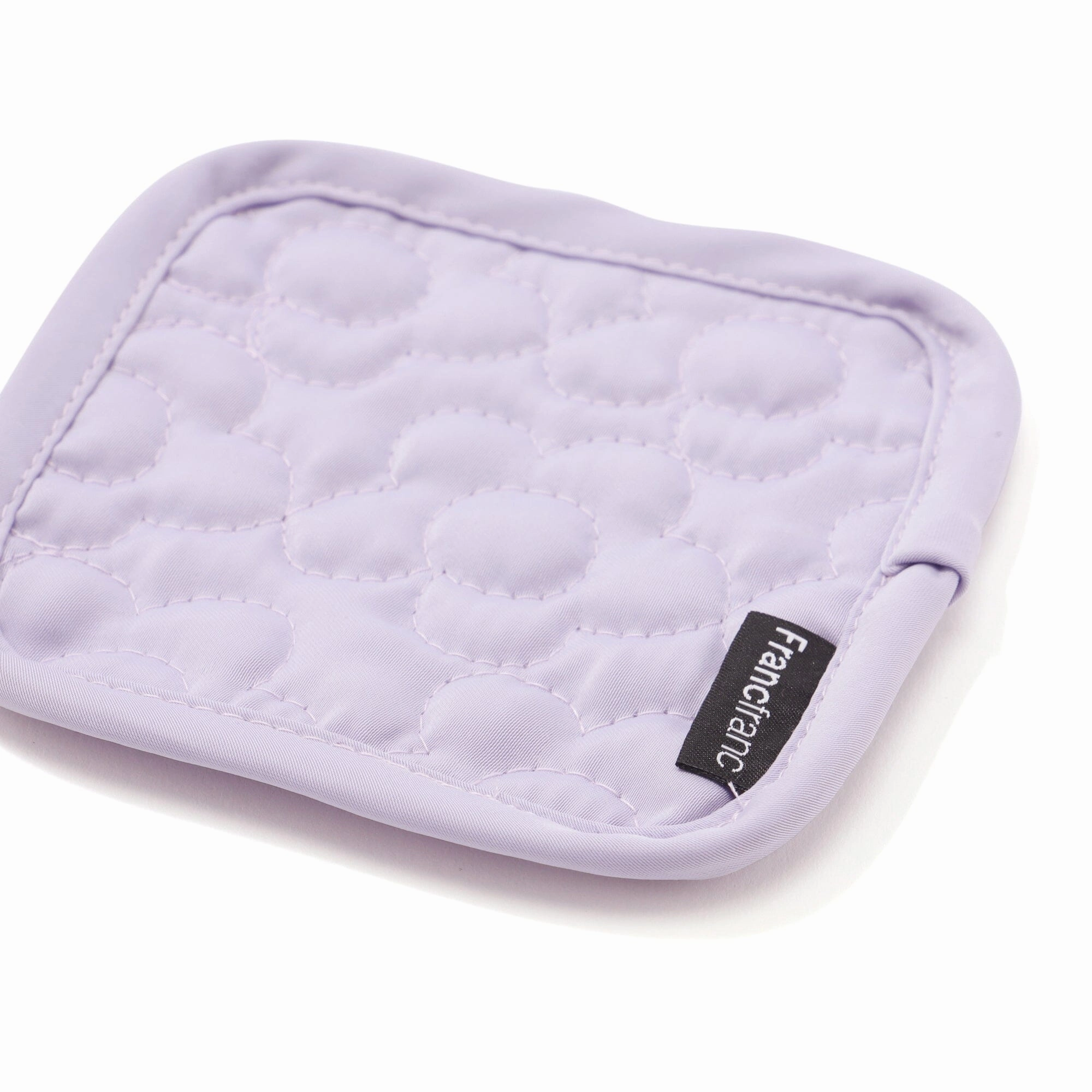Quilted Coaster Flower Purple