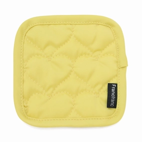 Quilted Coaster Heart Yellowwaterproof oil-proof tablecloth