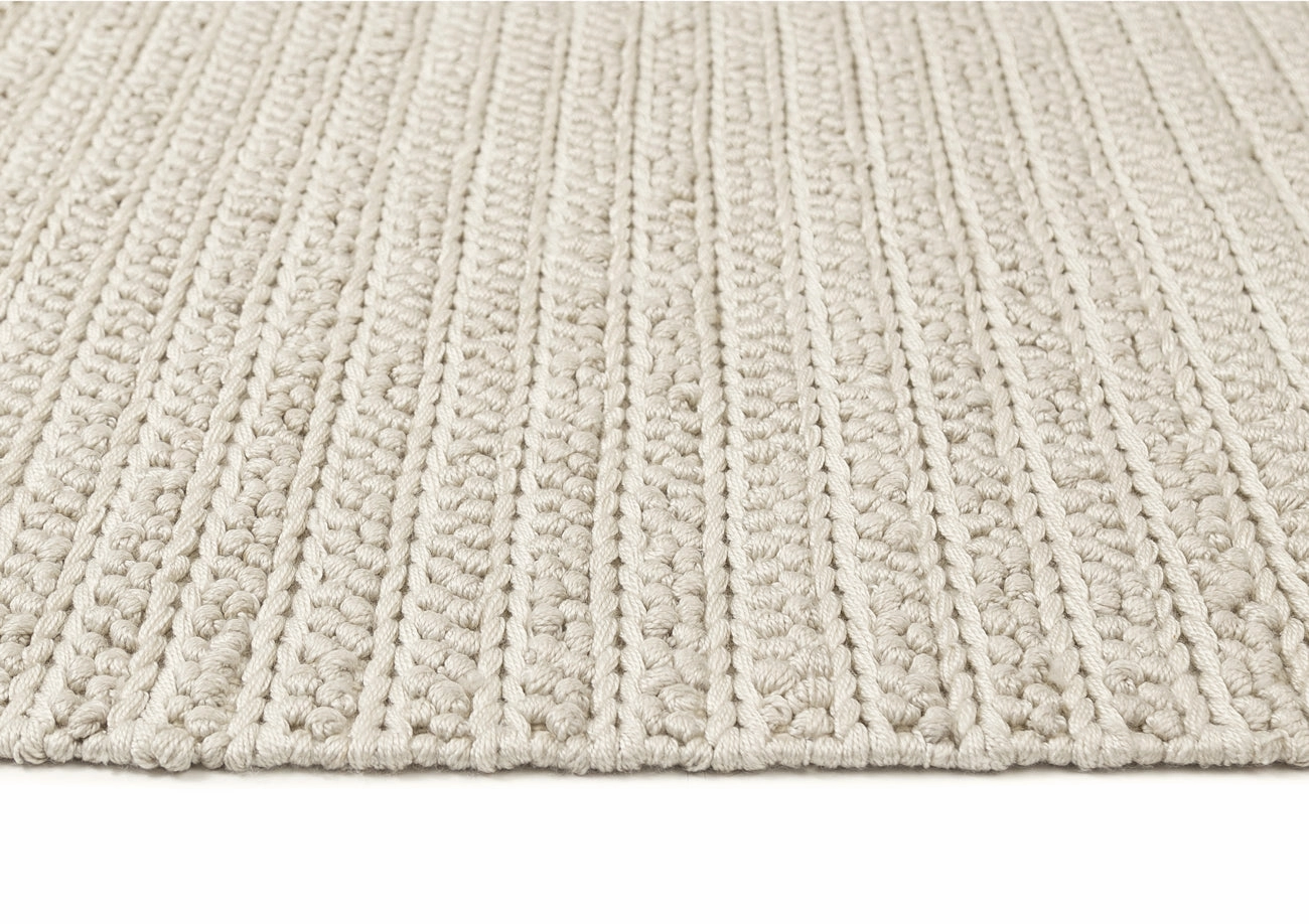 Rafiella Ivory Braided Indoor Outdoor Rug