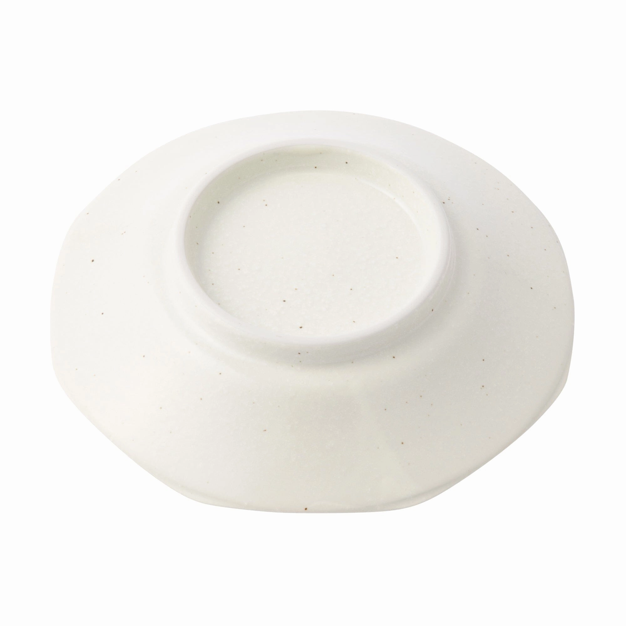 Ramen Octagonal Plate White