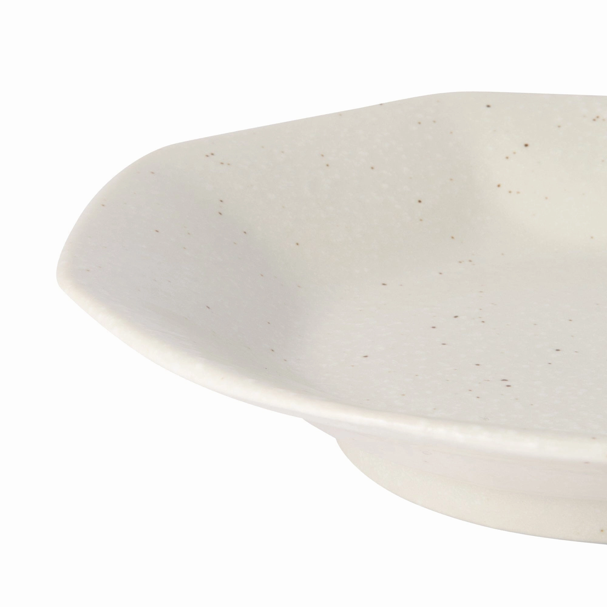 Ramen Octagonal Plate White