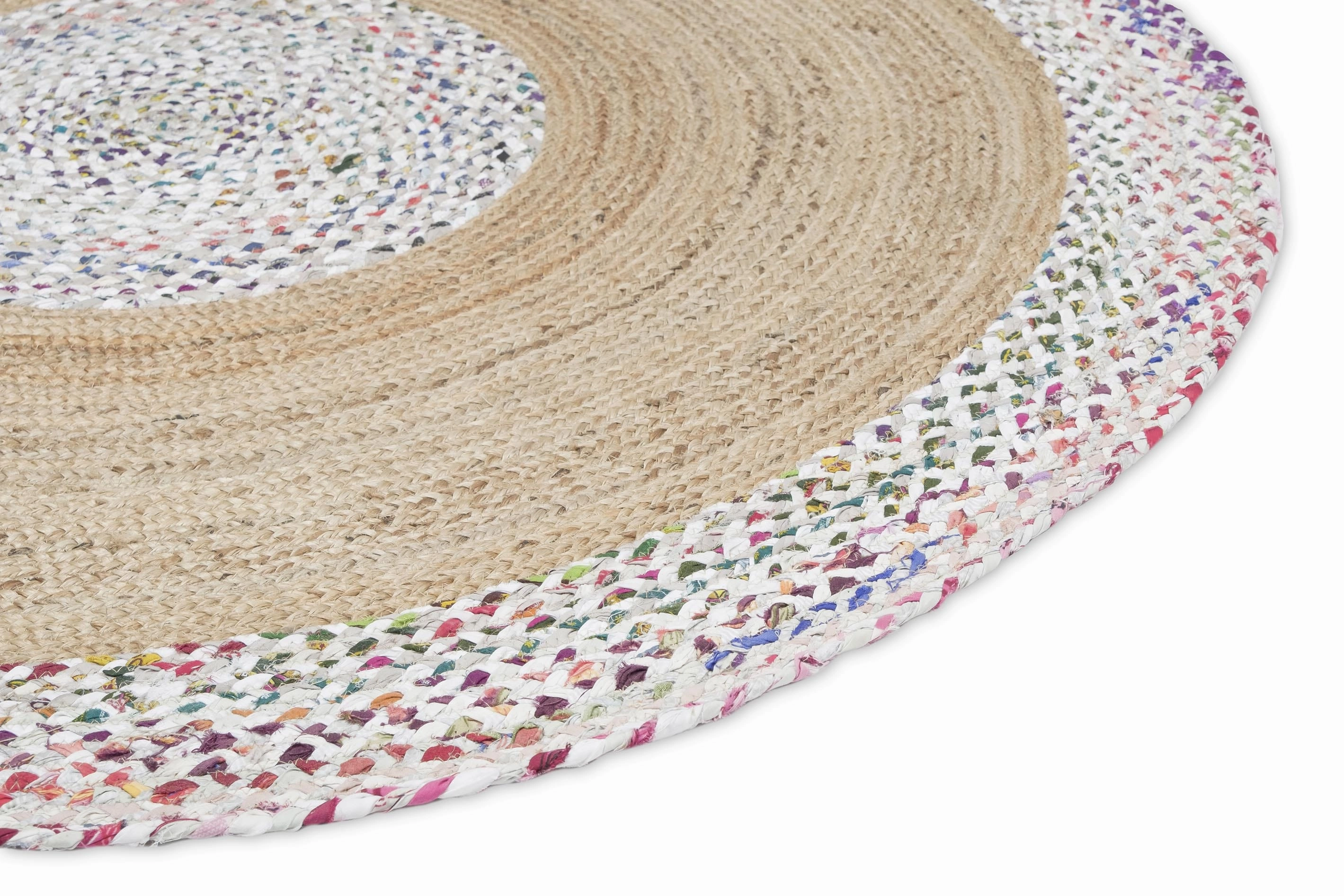 Ramona Multi-Colour Round Rug *NO RETURNS UNLESS FAULTY