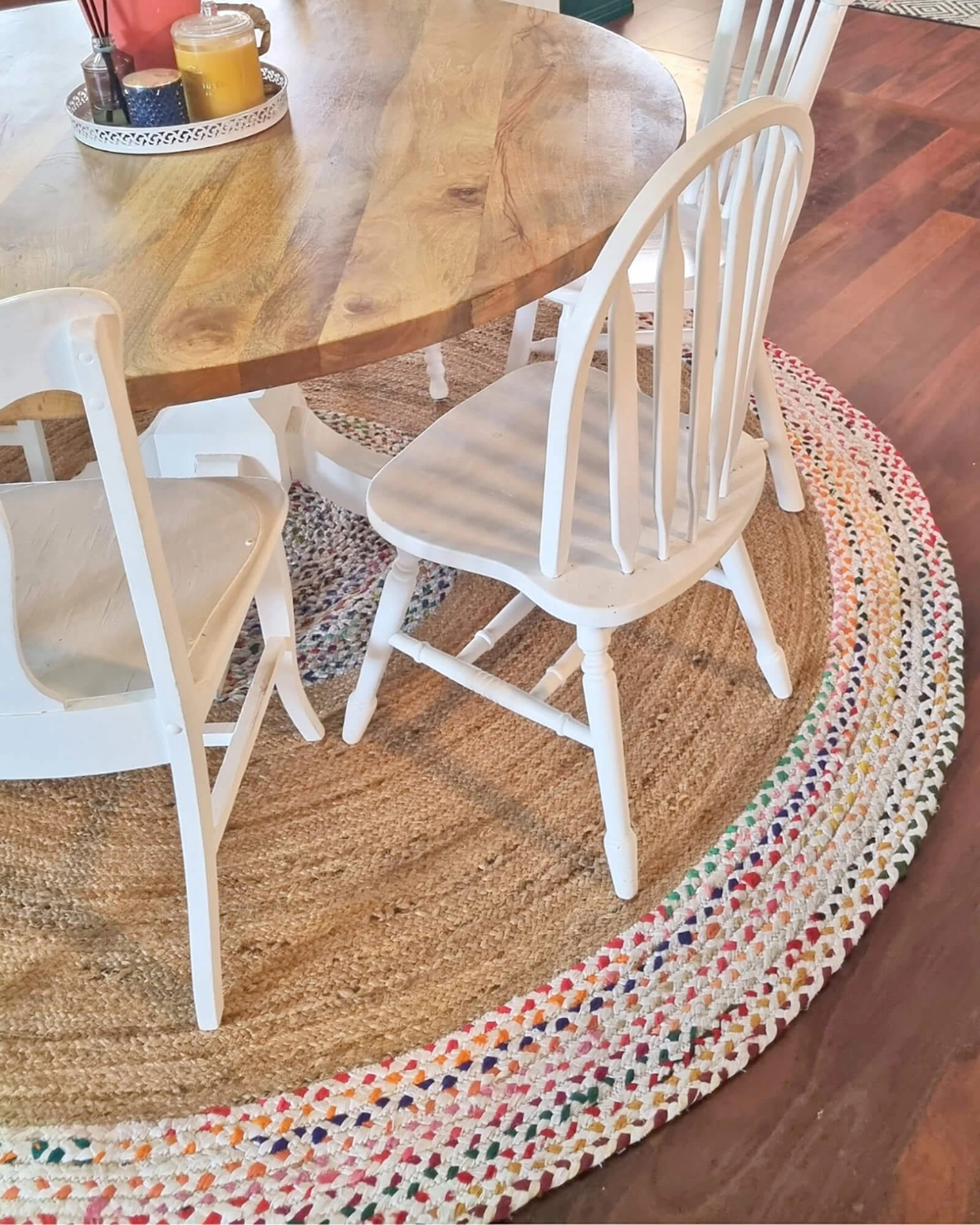 Ramona Multi-Colour Round Rug *NO RETURNS UNLESS FAULTY