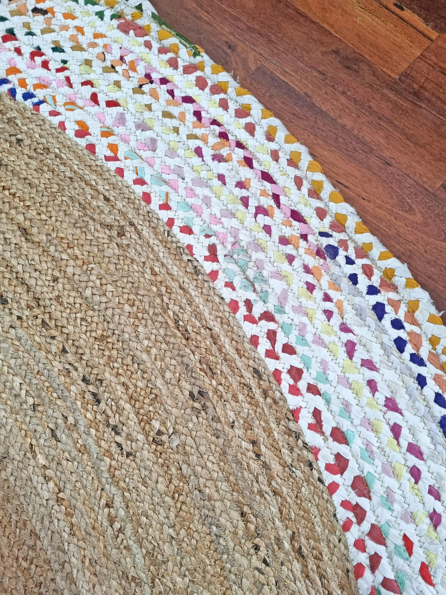 Ramona Multi-Colour Round Rug *NO RETURNS UNLESS FAULTY