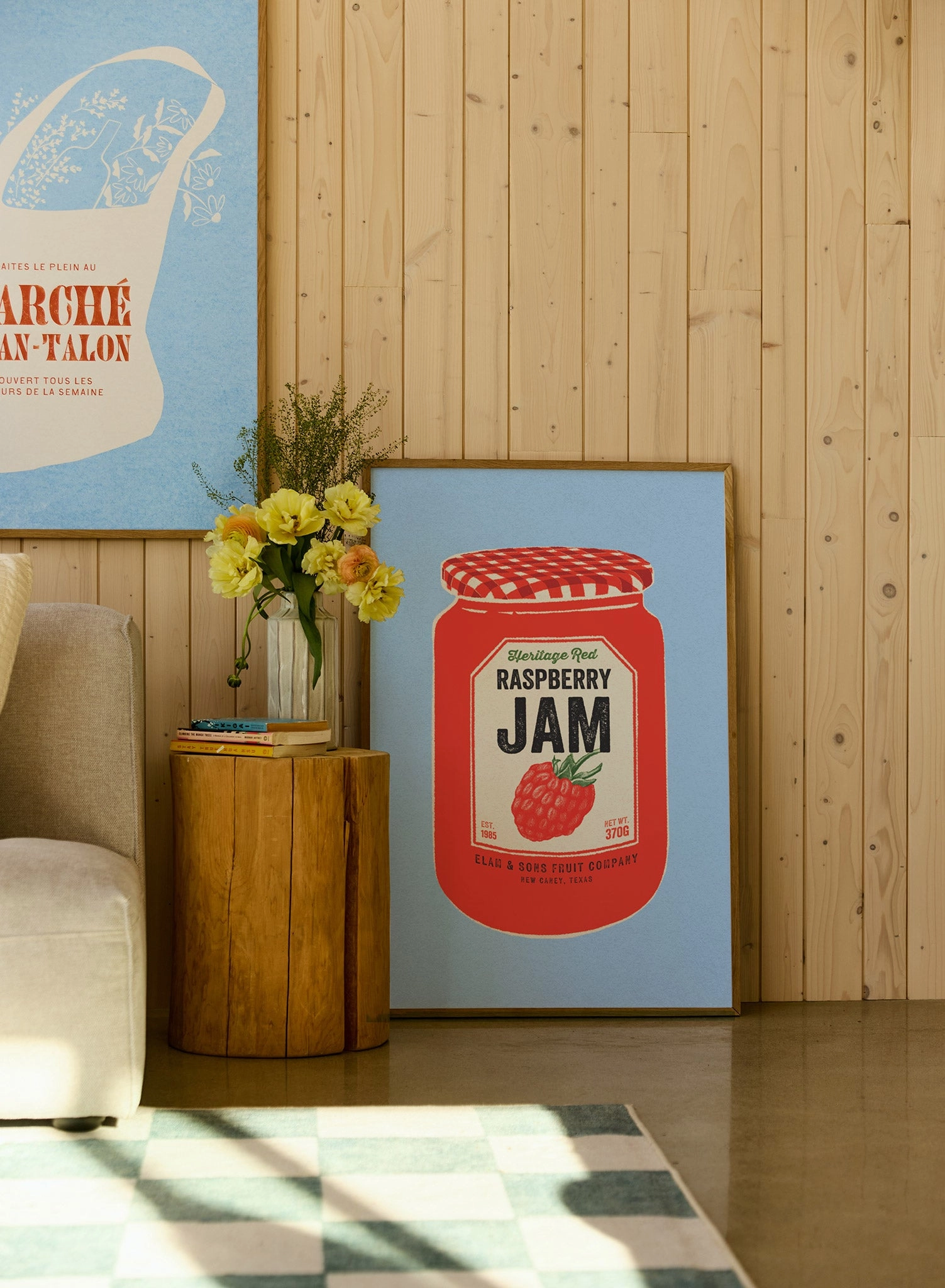 Raspberry Jam Jar, Poster
