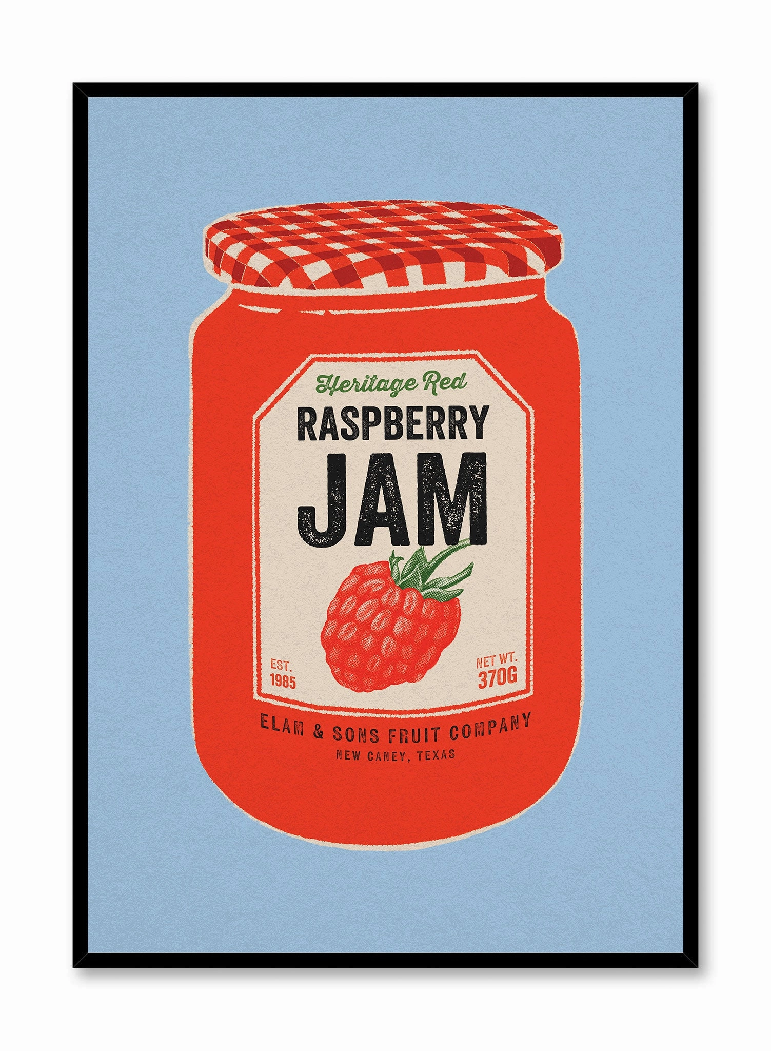 Raspberry Jam Jar, Posterpop culture themed posters