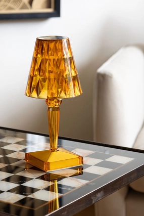 Rechargeable Jewelled Orange Dimmable Table Lampkids table lamp,modern table lamp