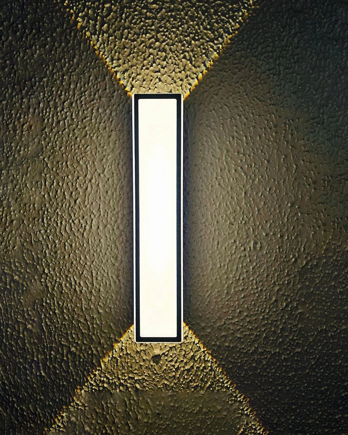 Rectangular Shadow Cast Outdoor Wall Lightmodern wall lamp,smart wall lamp