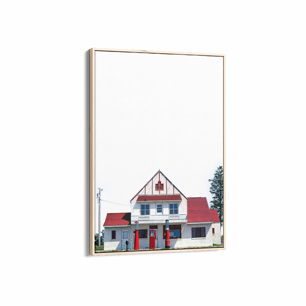 Red House Portrait
