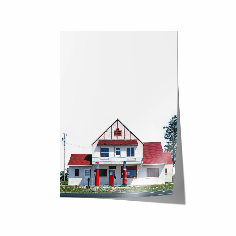 Red House Portrait