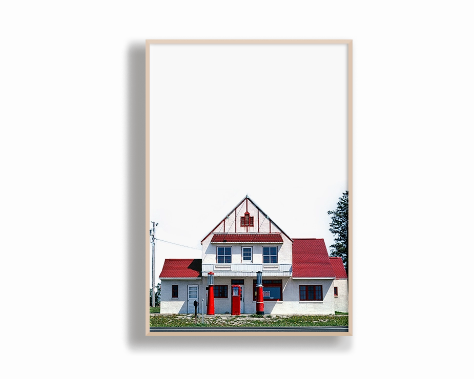 Red House Portrait