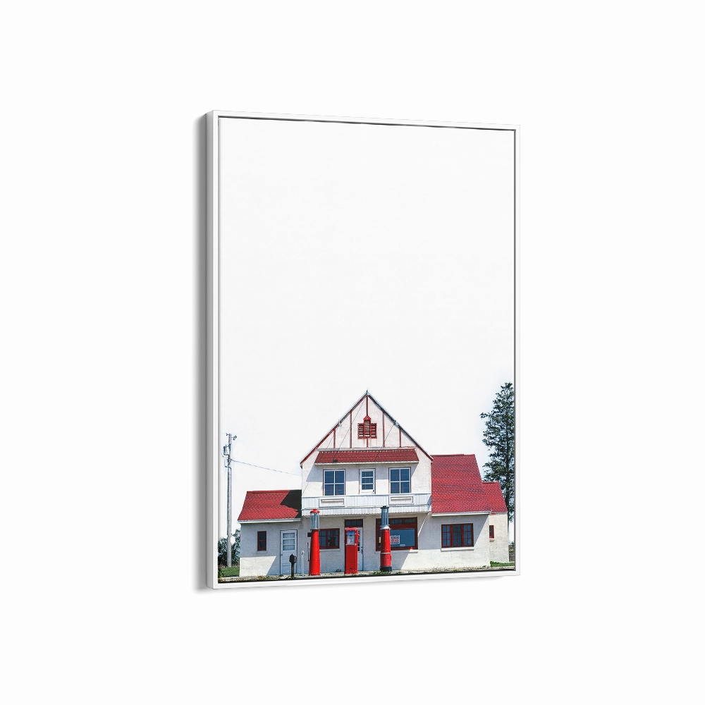 Red House Portrait