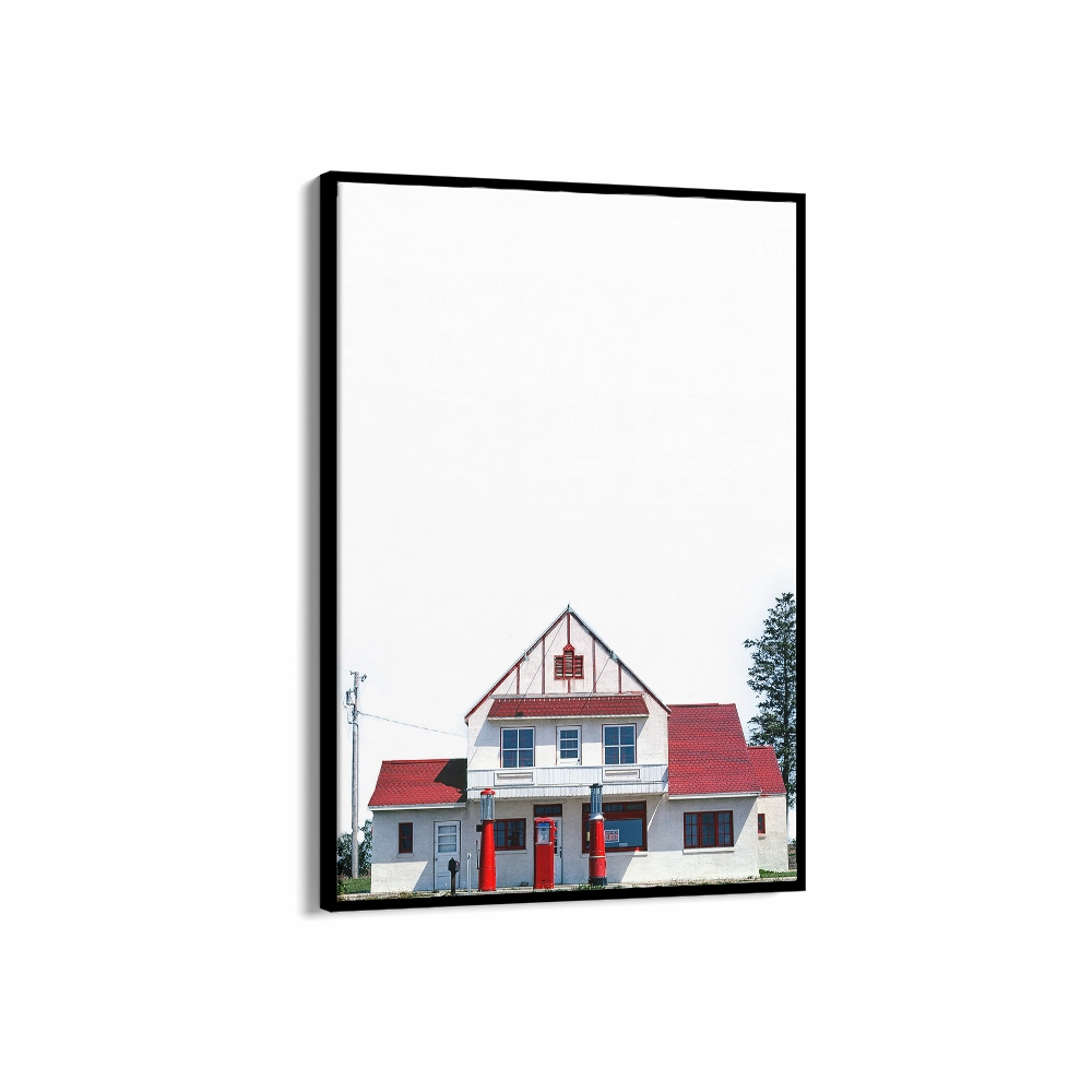 Red House Portrait