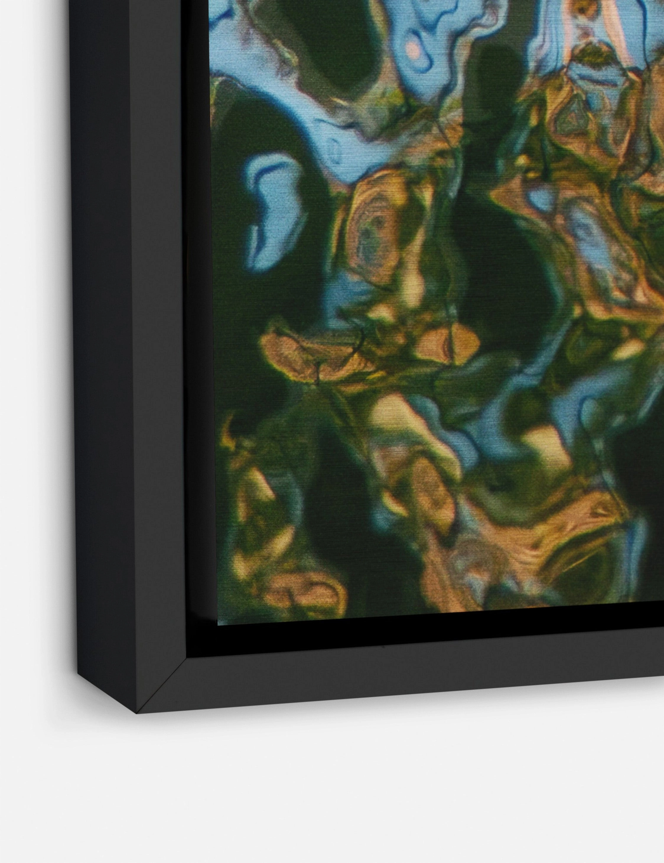 Reflecting Blue Photography Print by Geoffrey Baris