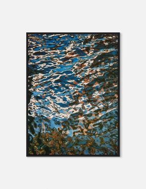 Reflecting Blue Photography Print by Geoffrey Barisnordic style wall decor