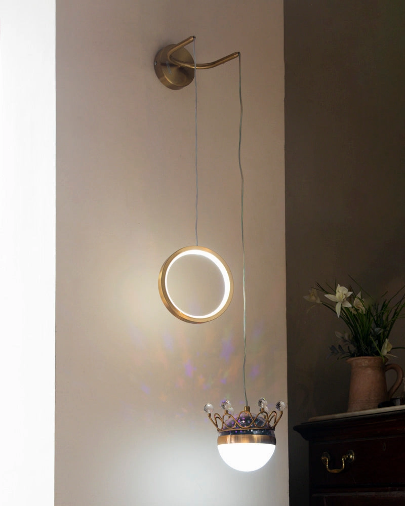 Regal Glow Hanging Wall Light