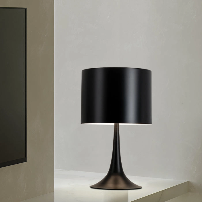 Replica Spun Light Drum Table Lamp