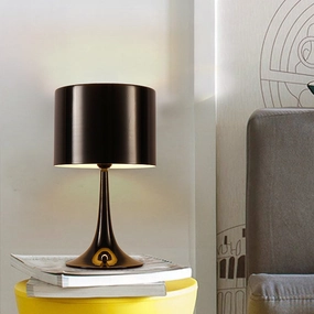 Replica Spun Light Drum Table Lamphome decor ,wall decor 