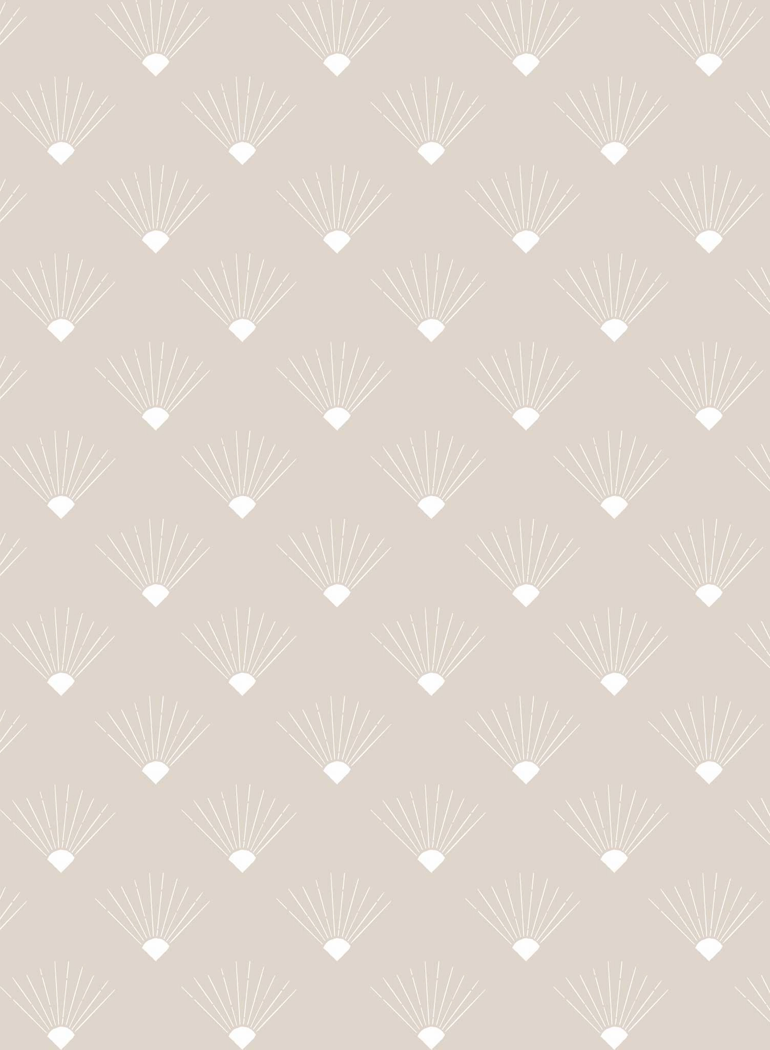 Retro Sunshine, Wallpapernordic minimalist wallpaper
