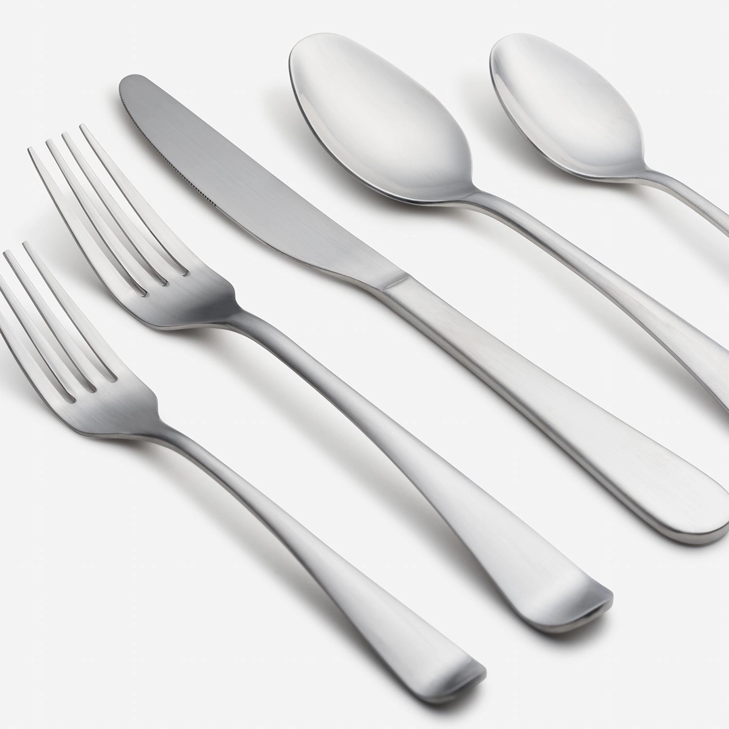 Rhiannon Satin 45 Piece Flatware Set