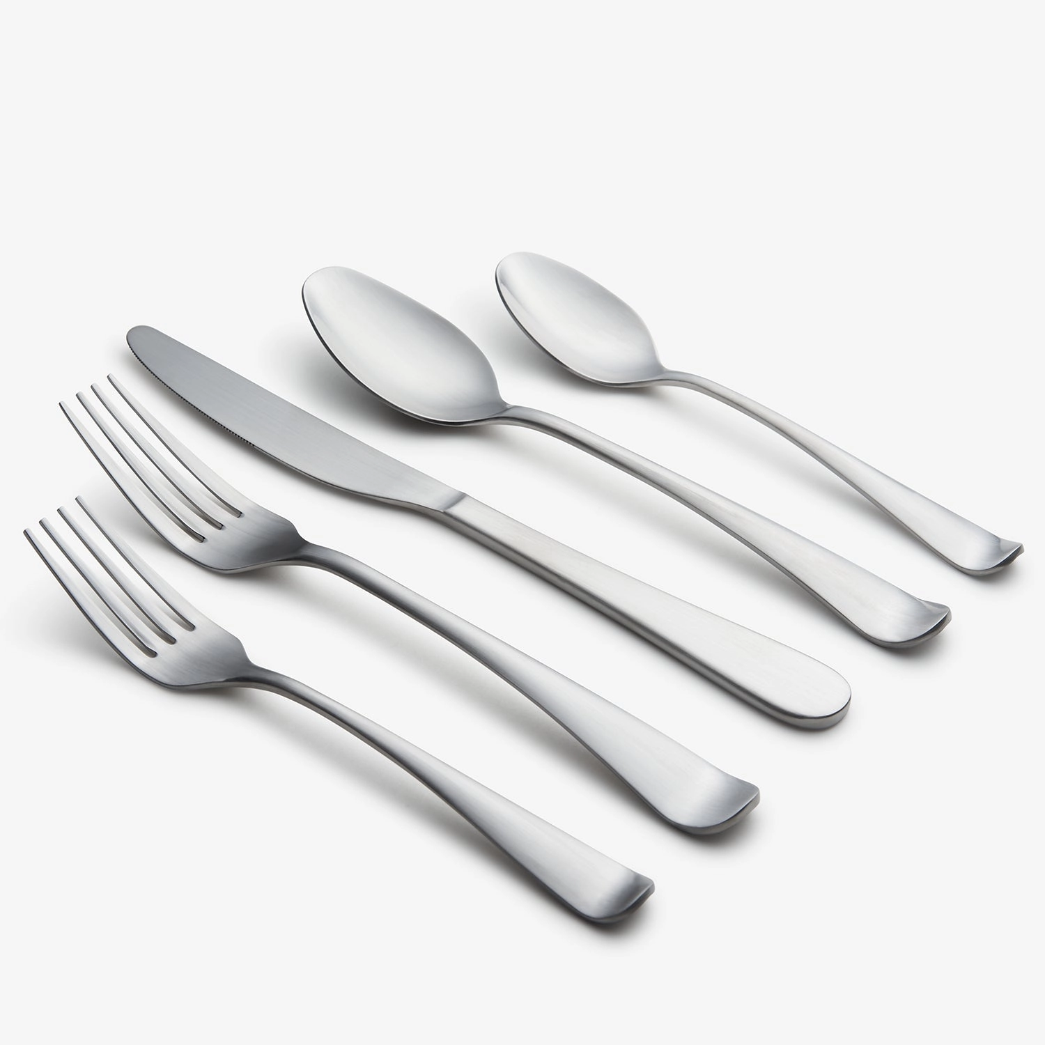 Rhiannon Satin 45 Piece Flatware Seteco-friendly bamboo fiber tableware set 