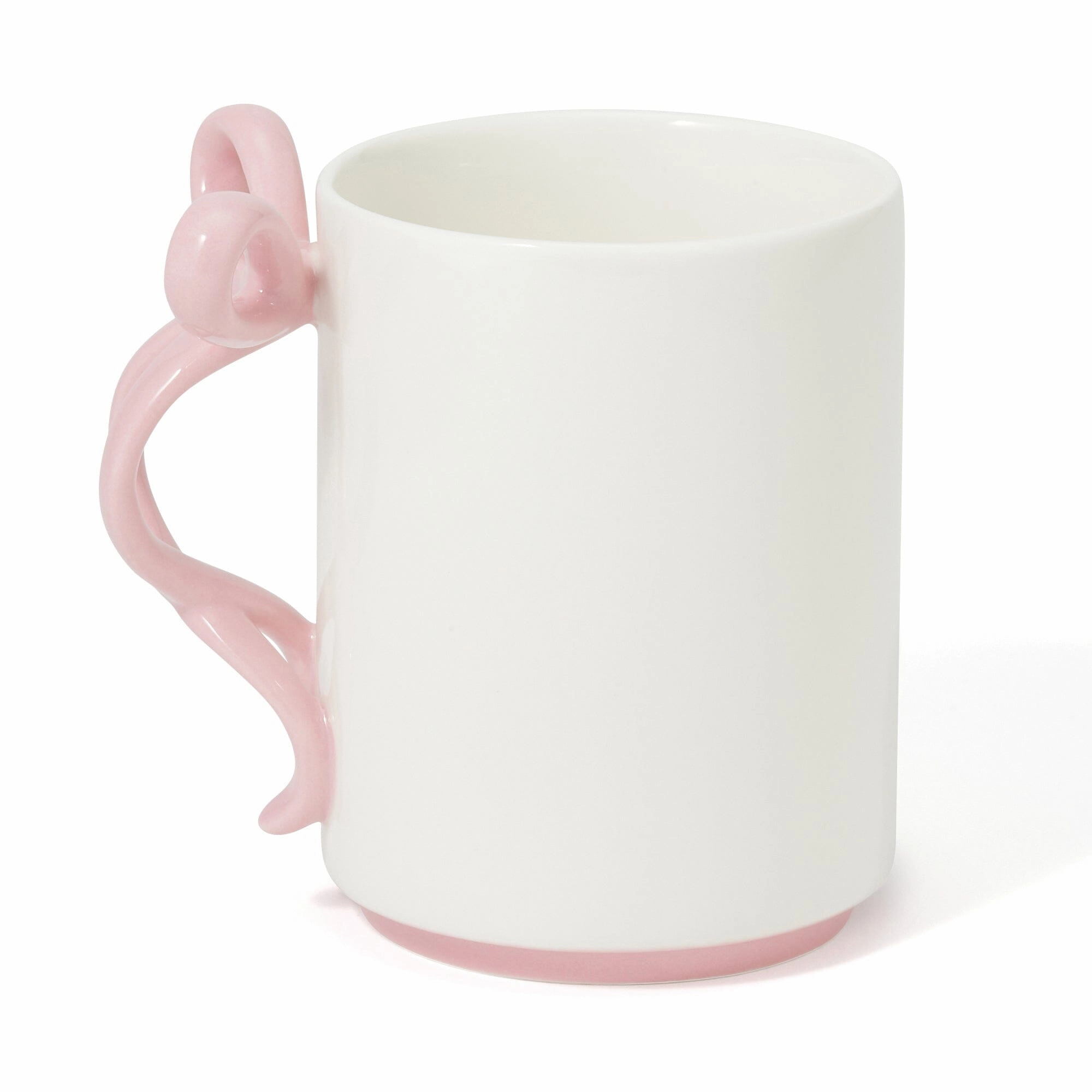 Ribbon Mug Pink
