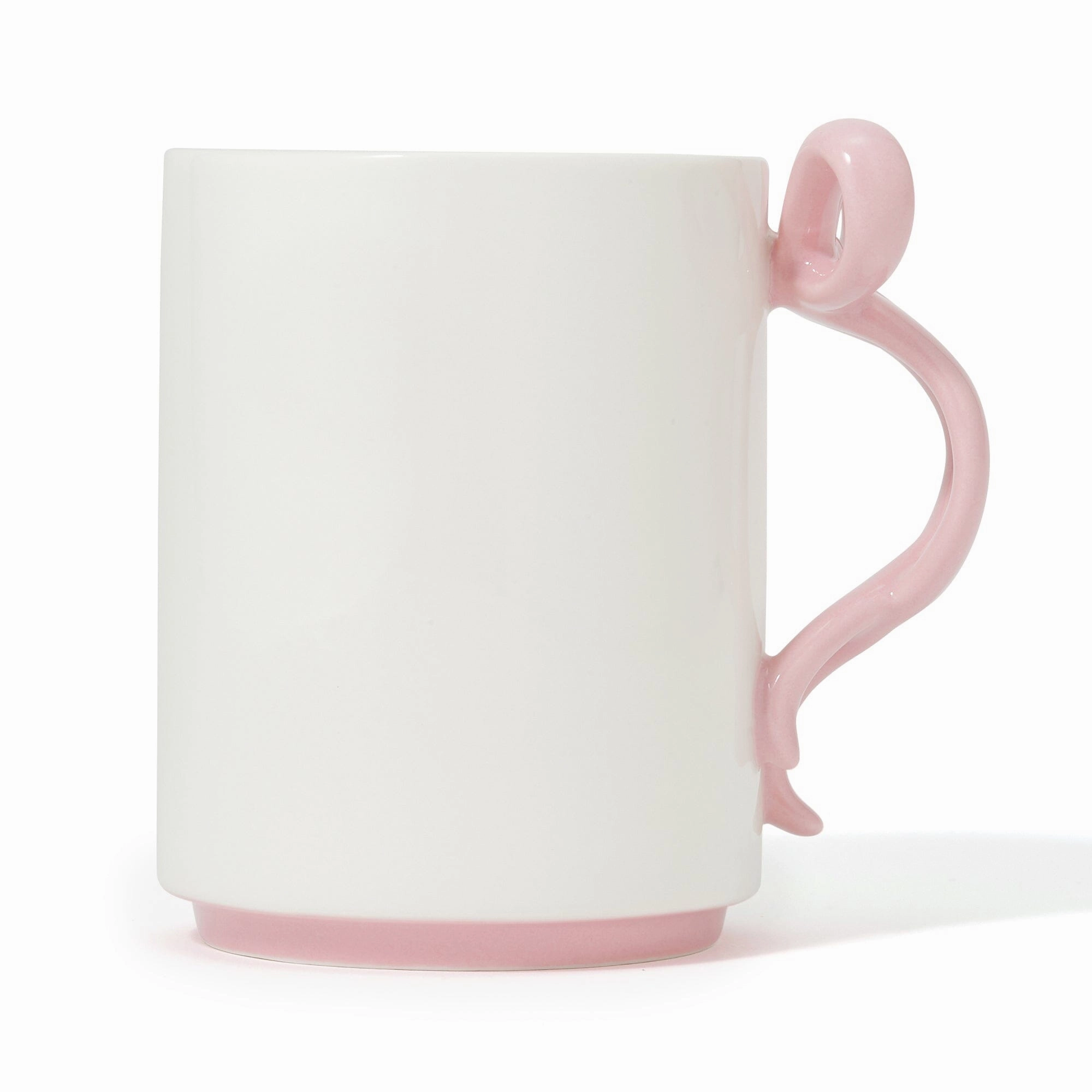 Ribbon Mug Pink