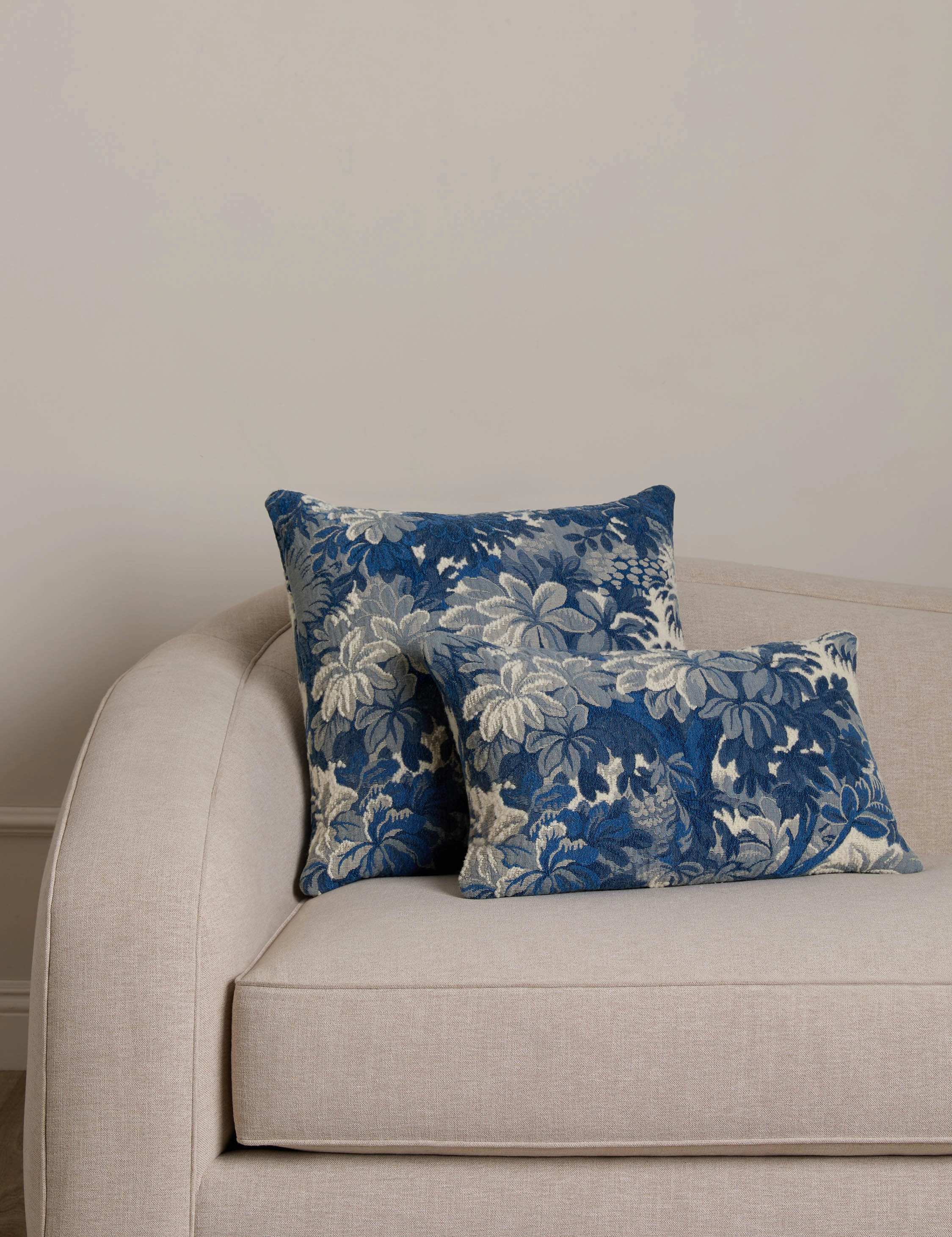 Ridge Edge Pillow by Scalamandre