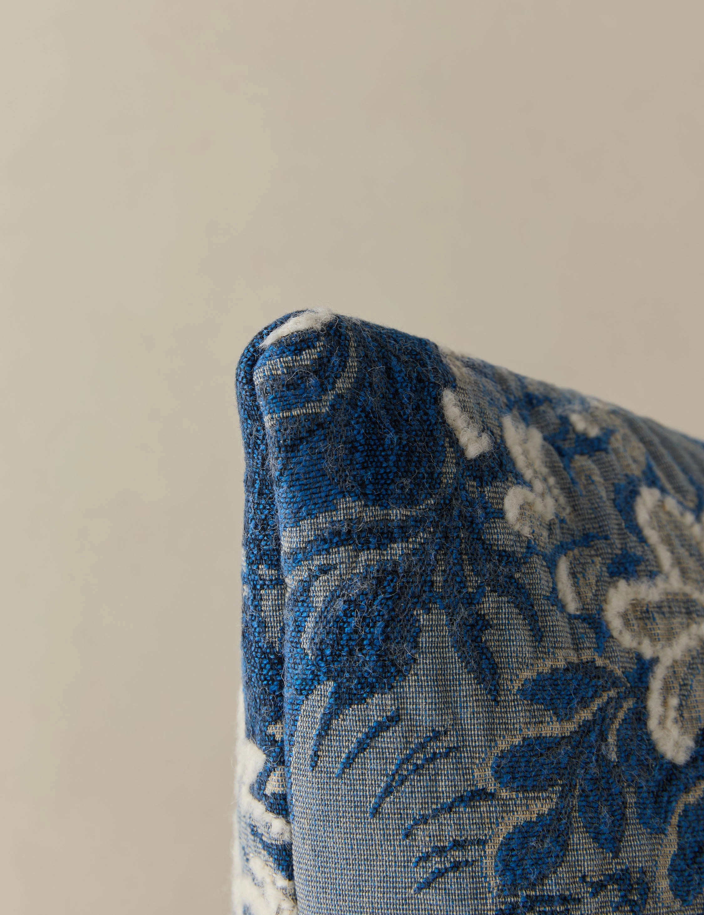 Ridge Edge Pillow by Scalamandre