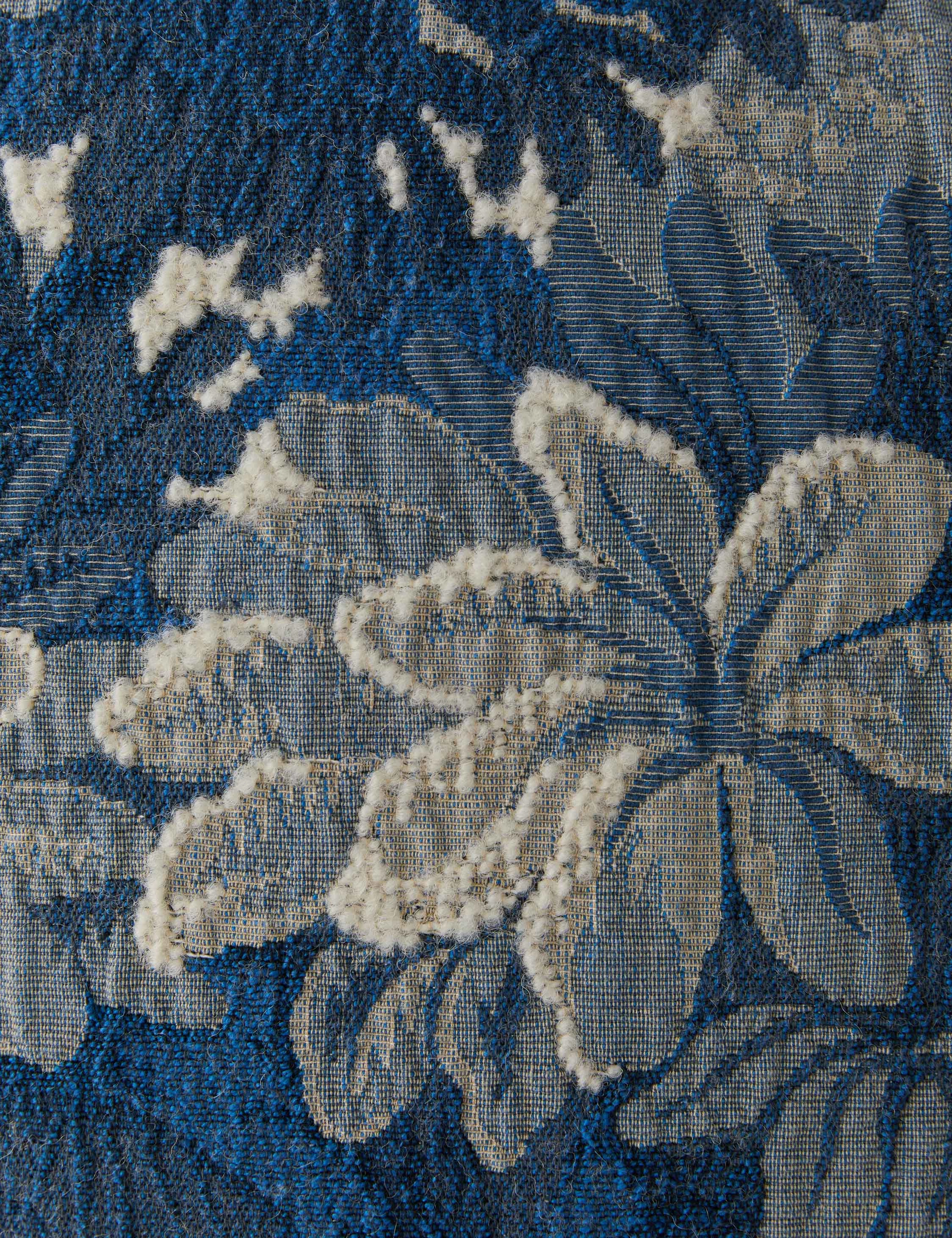 Ridge Edge Pillow by Scalamandre