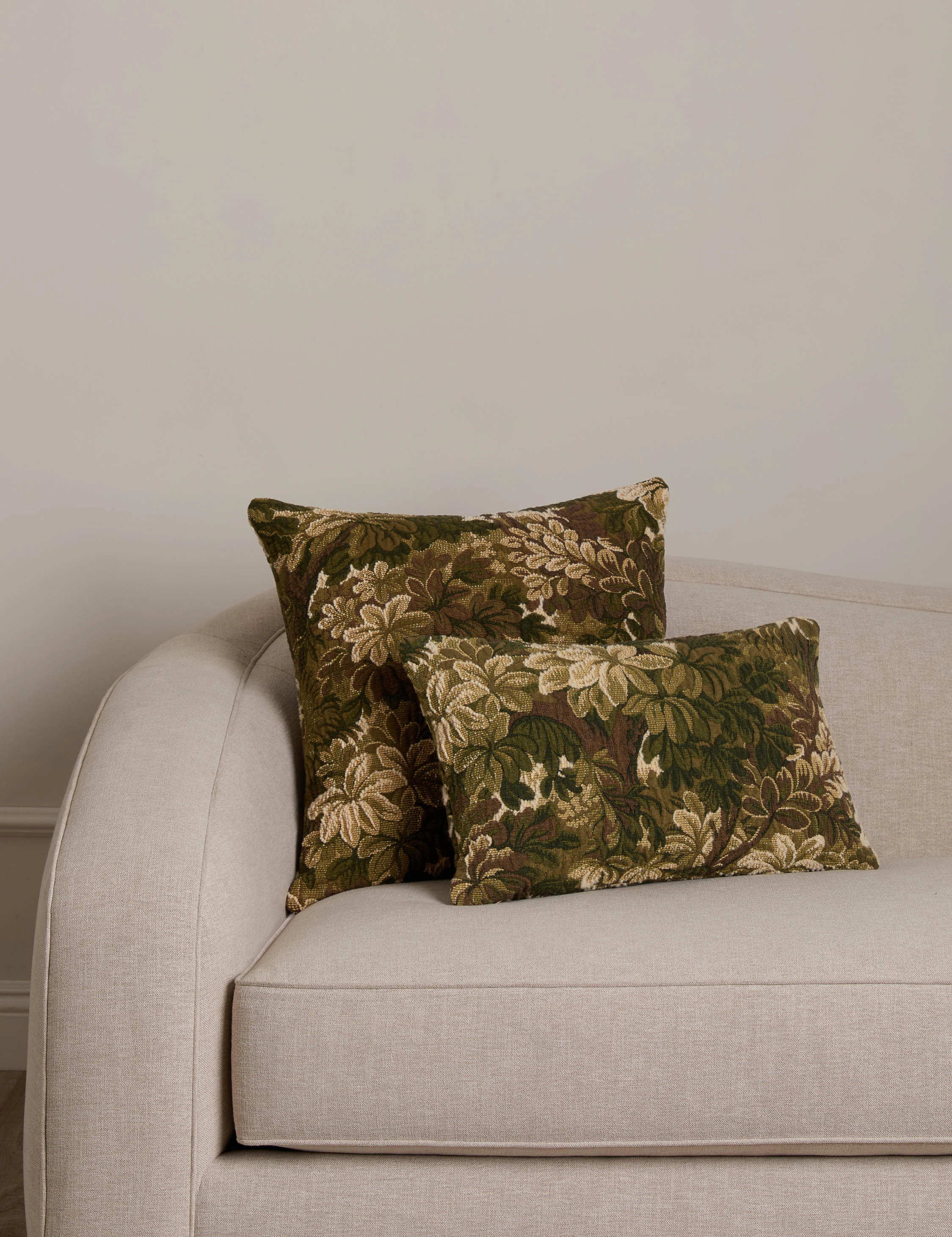 Ridge Edge Pillow by Scalamandre