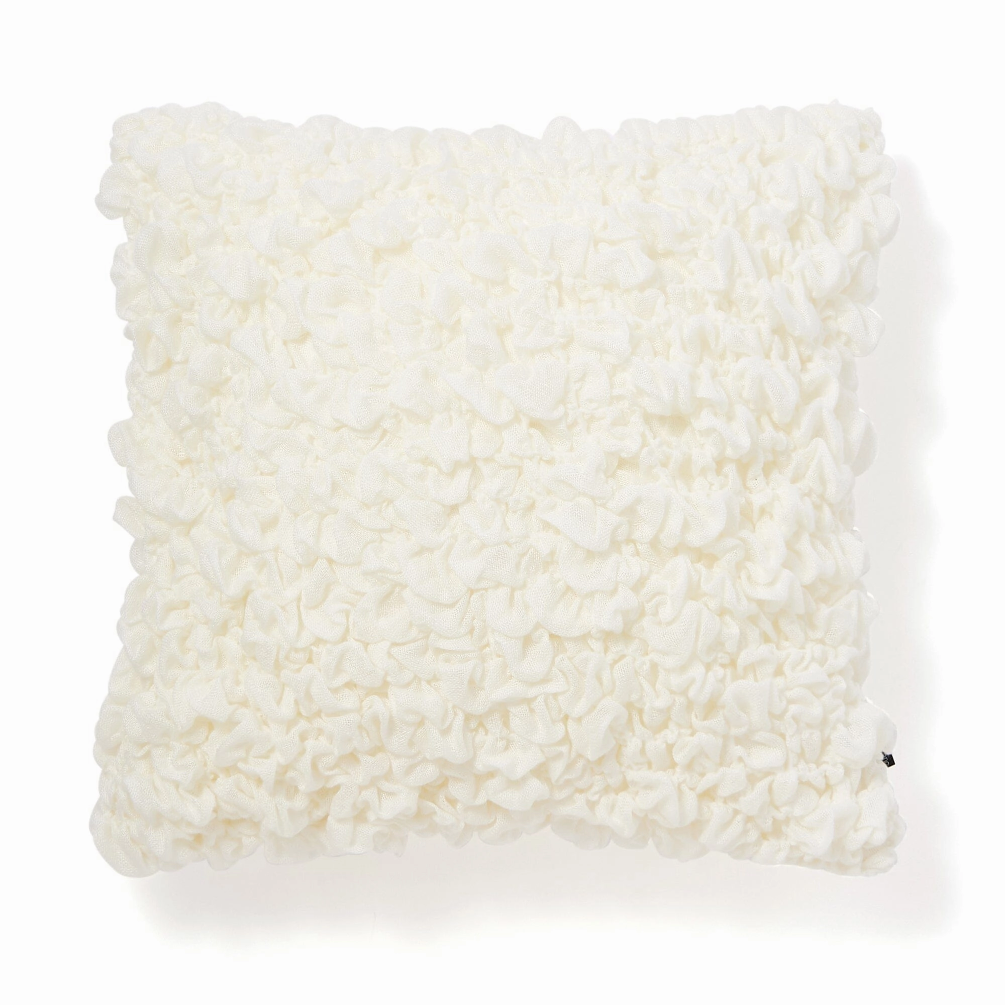 Ripple Cushion Cover 450 X 450 Whitebedding sets ,throw blankets 