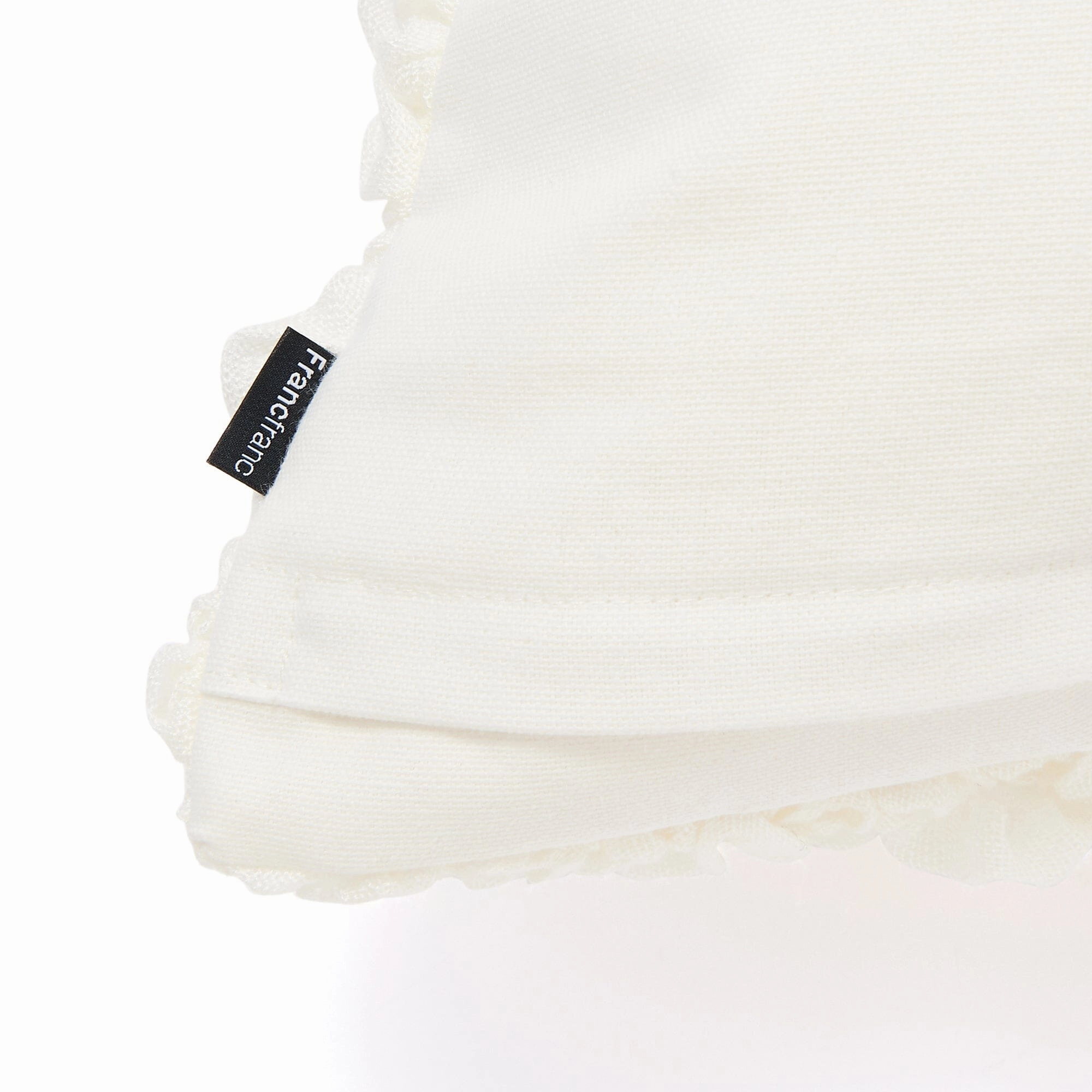Ripple Cushion Cover 450 X 450 White