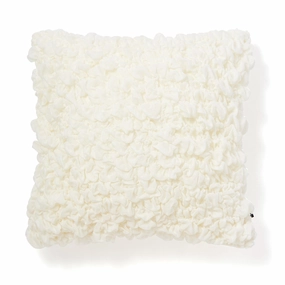 Ripple Cushion Cover 450 X 450 Whitebedding sets ,throw blankets 