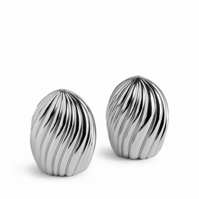 Ripple Spice Jewels  (Set of 2) - Platinumnordic style desktop ornaments