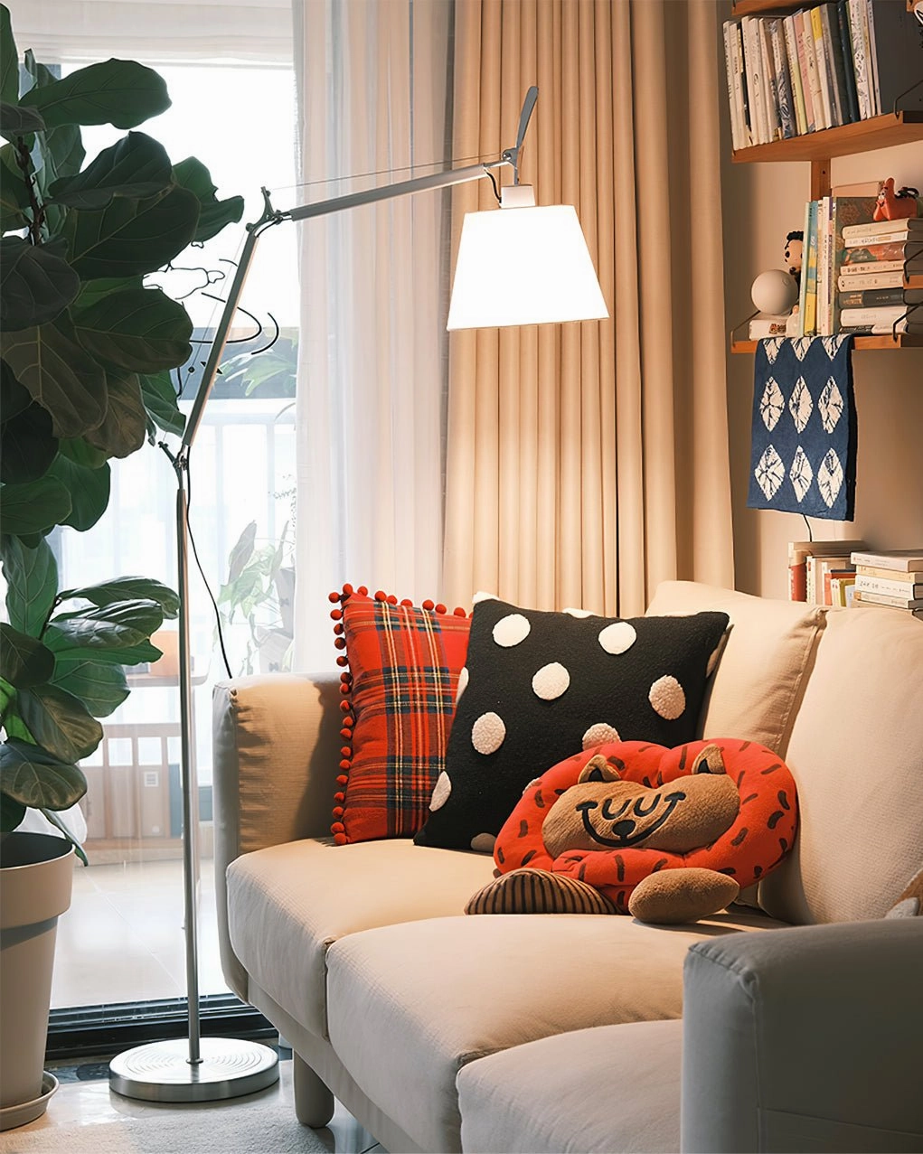 Rocker Modern Floor Lamp