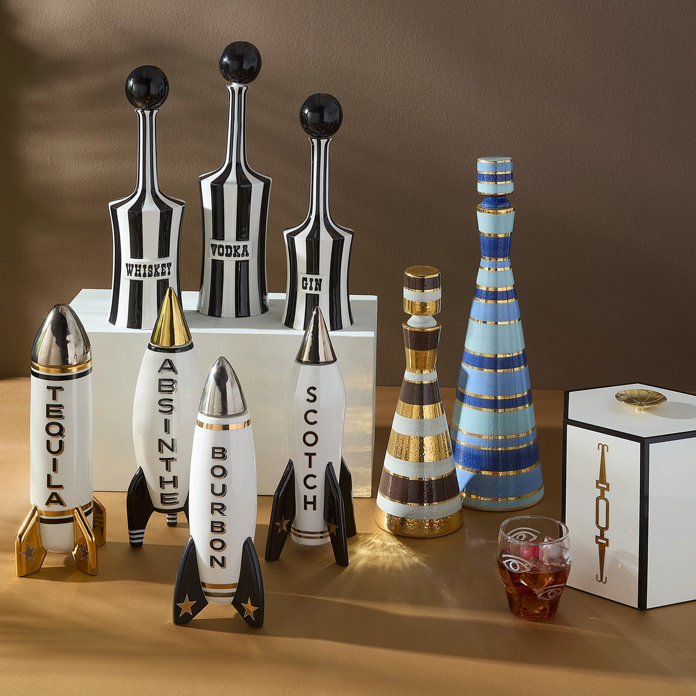 Rocket Tequila Decanter