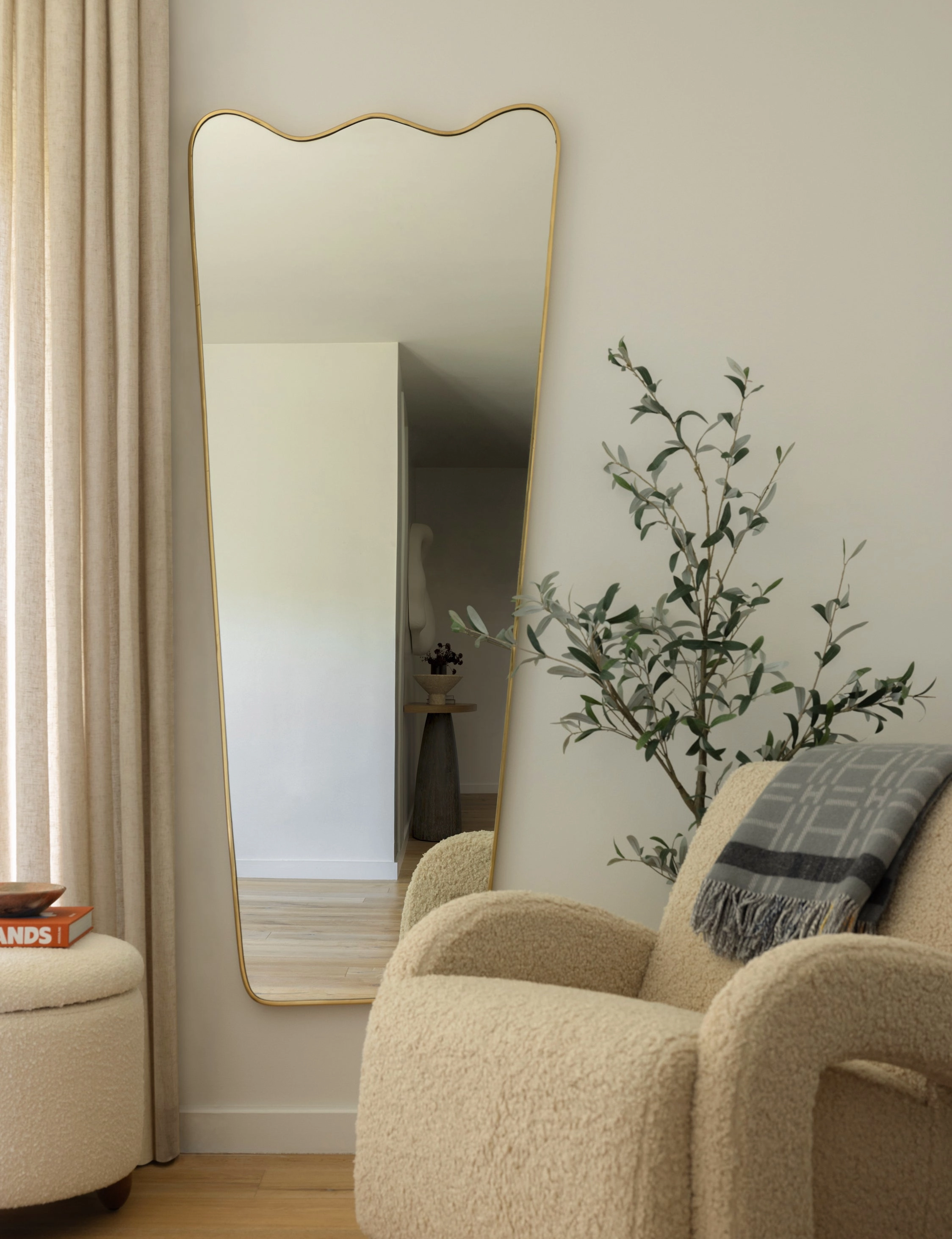 Rook Full Length Mirror by Sarah Sherman Samuelnordic style wall decor