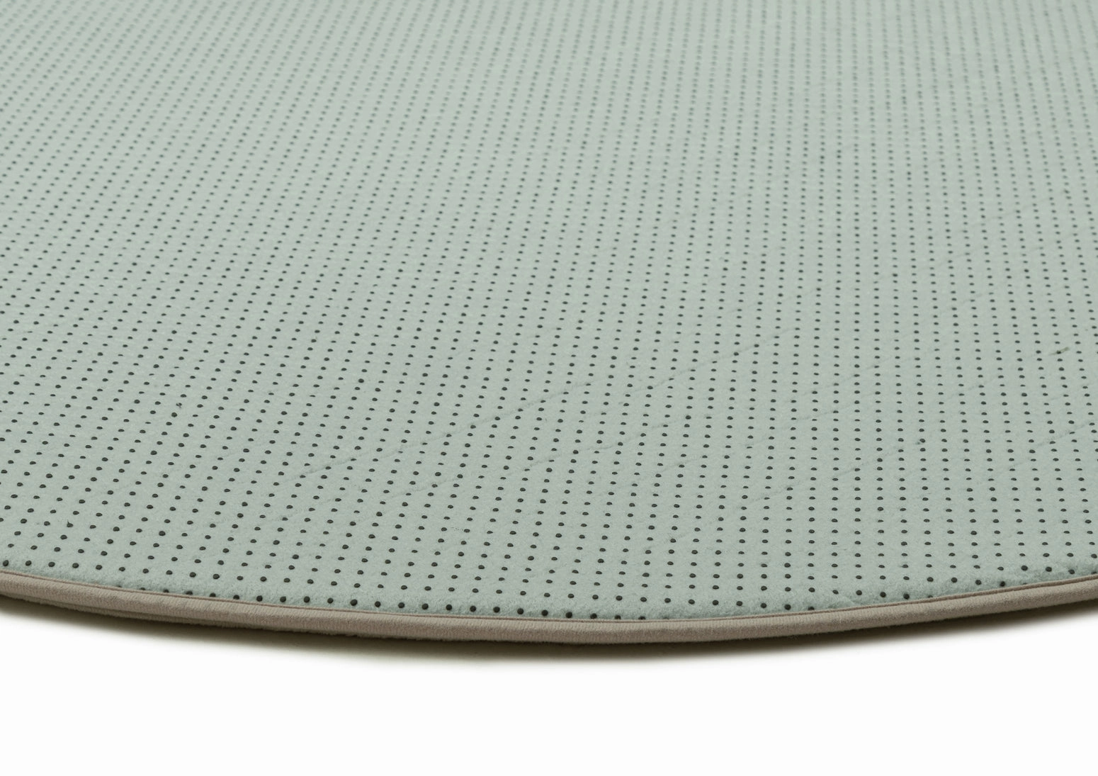 Rory Grey Green Flowers Rollie Pollie Round Playmat
