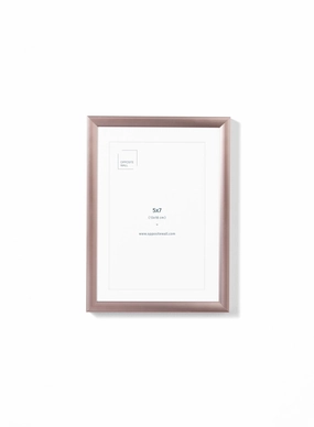 Rose Gold Metal Frame, 5x7 in | 13x18 cmdecorative photo frame ,personalized photo frame 