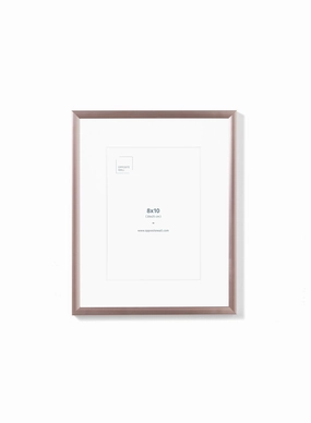 Rose Gold Metal Frame, 8x10 in | 20x25 cmdecorative photo frame ,personalized photo frame 