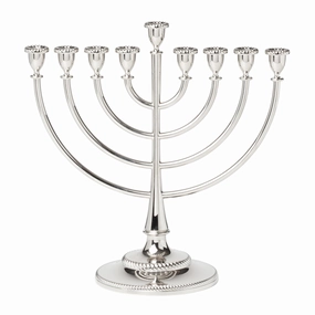 Roseland Silver Menorahhome decor ,wall decor 