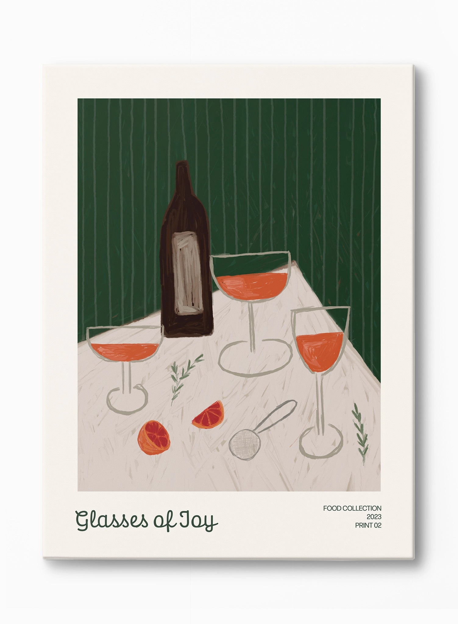 Rosemary & Ros, Canvasindoor decorative canvas print
